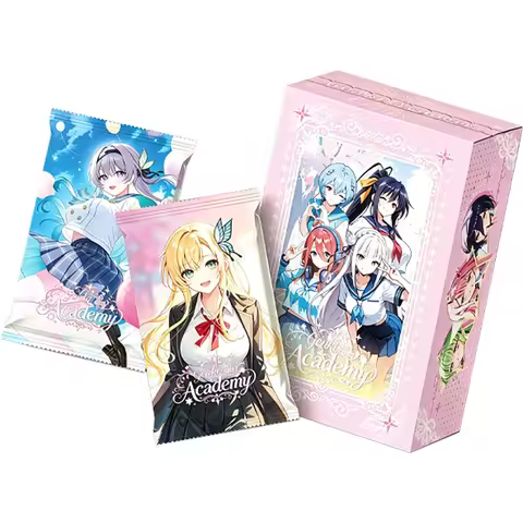 New Genuine Genki parade Vol.5 Genki Academy Campus Theme Series Collectible Cards Animation charact
