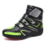 High Top Leather Motorcycle Shoes Mountain Motorcycle Off-Road Motorcycle Boots I9M7