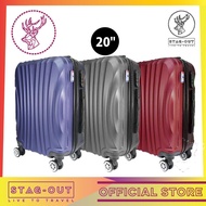 Stag-Out Amex Lite ABS Hardcase Protector Travel Luggage Set (20")
