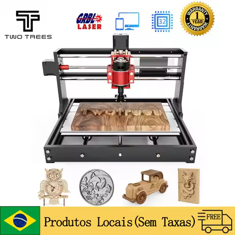 Twotrees TTC3018 pro CNC Router Laser Engraver 775 Spindle Motor CNC Milling Engraving Machine Wood 