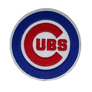 Chicago Cubs MLB Iron Patches Iron-On Patch Arm With Hat Logo Sports