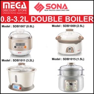 SONA 0.8-3.2L DOUBLE BOILER (SDB1007 / SDB1009 / SDB1011 / SDB1015)