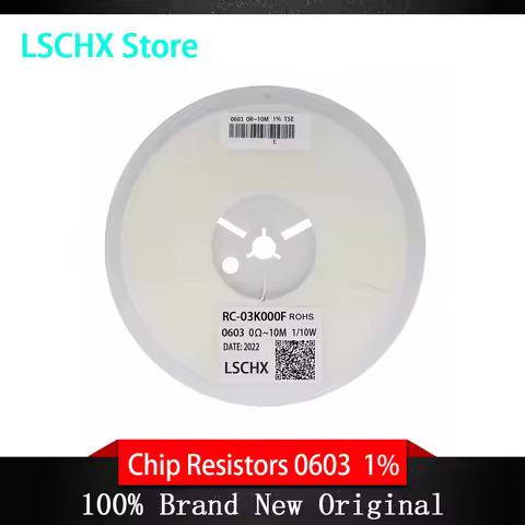 5000PCS 0603 Resistor SMD Accuracy 1% 0 ohm ~ 10M ohm 1K 2.2K 10K 100K 0 1 10 100 150 220 330 ohm 1R