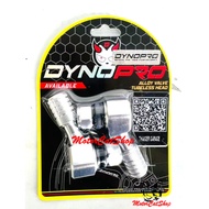 Dynopro Tubeless Valve Head Alloy CNC (8MM / 10MM) Sliver