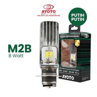 MATA AYOTO M2B 8-eye acdc led headlight | Universal 1pcs LED lights for automatic scooters