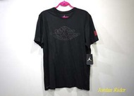 NIKE Air Jordan XXXII Wings Tee AJ 喬丹 32代 全黑 立體 紅邊 飛翼 短袖T恤 1代 BRED