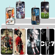 Redmi 9 t 6A 7A 8A 9A 9C NFC Note 9T K70 e K70 Pro D15 cr7 Luo Soft black phone case