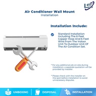 Air Conditioner Installation Service | 1HP / 1.5HP / 2HP / 2.5HP | Wall Mount Installation Only | Fr