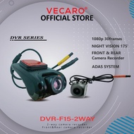 DVR FRONT AND BACK DASHCAM 1080P WITH NIGHT VIEW
