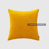 Modern Simple Living Room Sofa Velvet Pillow Pure Color Texdream Attitude Caramel Series Home Use Sq