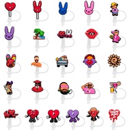 Bad bunny bad bunny Special Straw Cap Straw Plug Anti-dust Cap Cartoon Straw Accessories Anti-dust C