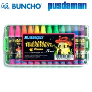 Buncho Fluorescent Crayon (12 Colors)