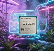 AMD | AMD Ryzen 3 2200G Vega 8 GPU AM4 Chip 6MB Cache Support 1080P Video Output Simple Graphic Desi