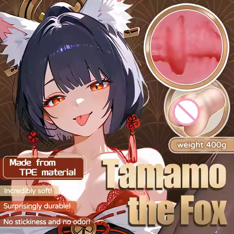 Real simulation of fox demon experience, adult male toys realistic vaginal masturbator high simulati