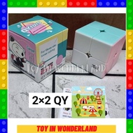Rubik QY Speedcube 2x2 Q7 Rubik's cube Lubik Big Dick Ball Bit Smooth Rotation