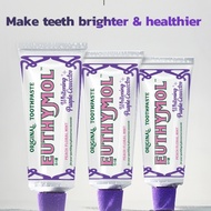 EUTHYMOL Toothpaste Whitening 106g (Peach)+EUTHYMOL Toothpaste Whitening Purple Corrector 106g (Peac