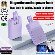 【3C Certification 】Magnetic 3C Powerbank 20000mAh Wireless Powerbank Fast Charging Powerbank Camping