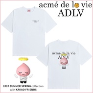 [Ready Stocks] ADLV x Kakao Friends Back Apeach Angel Short Sleeve T-shirt