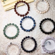 10mm寶石手串 東菱玉 黃玉 蘇打石 粉晶 黑曜石 白玉髓 紅玉髓