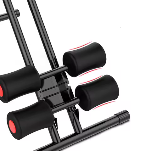 1pc Ab Training Foam Roller Exercise Gym Equipment Roller Pad Sponge Cover Sit-up Board Hook Foot Fo