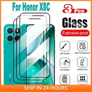 1-3 PCS 9H Ultra HD Clear Full Cover Tempered Glass For Honor X8C X9C Smart X7C X6C X5C X5b Plus X6b