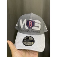 New Era Boston Red Sox New Era 2018 American League Champions Locker Room 39THIRTY Flex Hat