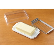 Skater Cutting Butter Case for 7.1oz 200g with Exclusive Butter Knife Made in Japan
