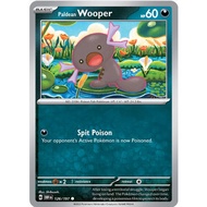 [Pokemon TCG Card] Paldean Wooper - 126/197 - Common