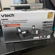 全新 vtech VC7151-202A 數碼室內無線電話雙子機組合 子母電話 家居電話 多房 老人 小朋友 小孩 BB 多層 TWIN DIGITAL CORDLESS PHONE WITH VSMART WIFI