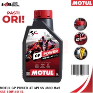 Motul GP Power 10w40 1 Liter 4T Oli Motor Bebek Sport Trail Premium High Performance Oil