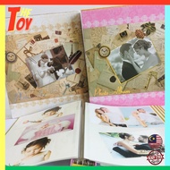 The Toy Photo Album(8R/A4) Gambar Album Duit Penghantaran Buku Mas Film Album Cover Photo Album With