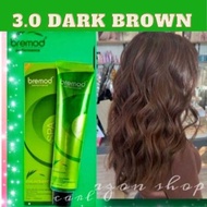 BREMOD 3.0 DARK BROWN Hair Color With Oxidizer Cream (100Ml)