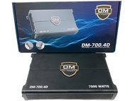 DM-700.4D เพาเวอร์แอมป์ คลาสดี 4 CH 7000W ยี่ห้อ DM HIPOWER เพาเวอร์รถยนต์ class d 4 ch สำหรับรถยนต์