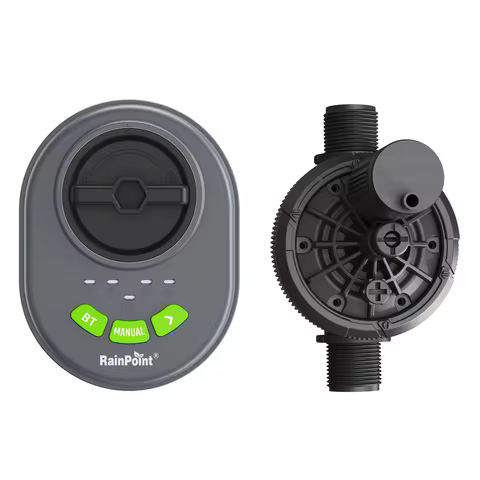 Precision 4-Zone Bluetooth Irrigation Controller Water Management 4 DC Valves IP67 Plan Manual Water