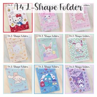 ️22 NEW DESIGNS * 3FOR$18 * SG * A4 Plastic Folder (Little Twin Stars, Cinnamoroll, Pompompurin, Mel
