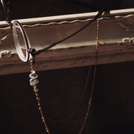 復古變化扣飾 多用途眼鏡鍊/口罩鍊/項鍊/手鍊 －D款銅珠鏈條