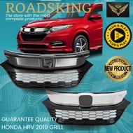 FREE LOGO HONDA HRV VEZEL 2019-2021 FRONT BUMPER GRILLE GLOSS BLACK RS S 1.5T RS E V SPEC TURBO SPEC