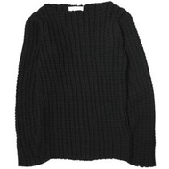 ADAM ET ROPE 24SS 可持續紋理華夫格套頭衫 GAM04310 均碼黑色針織衫 [二手] [ADAM ET ROPE]