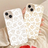 Silver haired mahjong Iphone 11 12 13 14 15Pro Max IPX Xr Xs Max 7 8 6s Plus Wheat straw Soft Silicone Phone Case