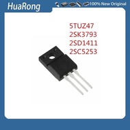 10 Pieces/Batch 5TUZ47 2SK3793 K3793 2SD1411 D1411 2SC5253 C5253 TO-220F