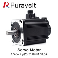 HY Puraysit Servo Motor B2 Series 1.5KW ECMA-E21315SS With Brake 7.16N.M 8.3A