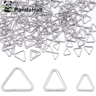 1box 300pcs 3 style 201 Stainless Steel Quick Link Connectors Triangle Linking Ring Fit for Top Dril