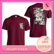 BAJU BORONG VIRAL 100% PREMIUM COTTON ANIME LEGENDS 100 Cotton Tshirt T Shirt Streetwear Men Women Unisex Baju Lelaki Wanita Perempuan