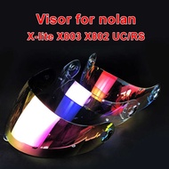 Helmet Visor Para Sa NOLAN X-Lite X-803 Motorcycle Helmet Lens Pinlock Anti-Scratch Shield Motorbik