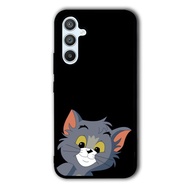 Case Casing Softcase Custom Samsung Galaxy A56 A36 A16 A55 A54 A35 A34 A25 A24 A73 A72 Tom is Cat FR