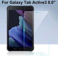 ปกป้องหน้าจอสำหรับกระจกนิรภัยใส Samsung Galaxy Tab Active 3 8.0นิ้วฟิล์มป้องกัน Active3 8 "SM-T570 T575ฟิล์มปกป้องหน้าจอทนทาน T577