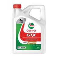 CASTROL GTX 20W-50 MINERAL ENGINE OIL 20W50 4L