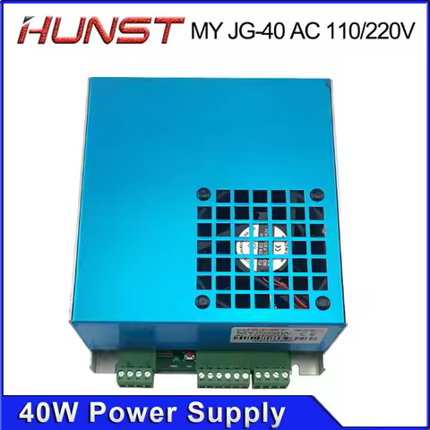 Hunst MYJG-40W CO2 Laser Power Supply 110V/220V Laser Generator For 40W Laser Engraving Machine