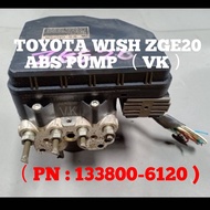 🇯🇵🇯🇵 Toyota Wish ZGE20 Abs Pump ( VK ) / Abs Actuator Brake Pump PN: 133800-6120