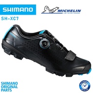 Shimano XC7 MTB SPD Shoes bicycle shoe - BLACK mountain bikes cleat shoes